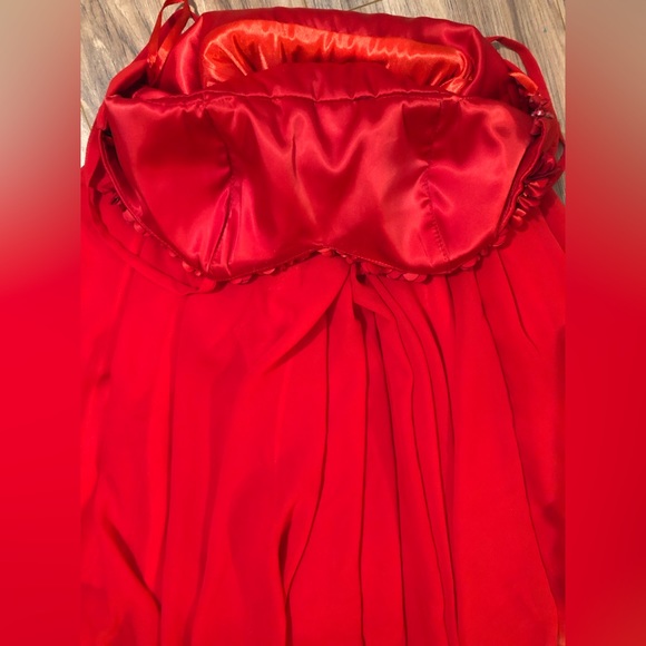 Vintage Red Rose Sleeveless Dress 💋 - Picture 9 of 16